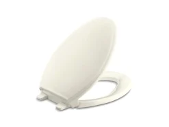 Quiet-Close™ elongated toilet seat^Kohler Hot