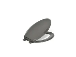 ReadyLatch® Quiet-Close™ elongated toilet seat^Kohler