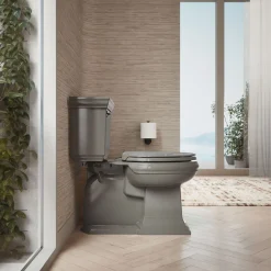 ReadyLatch® Quiet-Close™ elongated toilet seat^Kohler