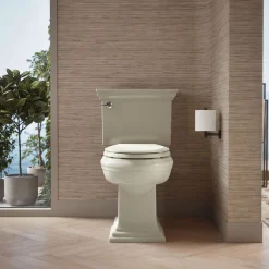ReadyLatch® Quiet-Close™ elongated toilet seat^Kohler
