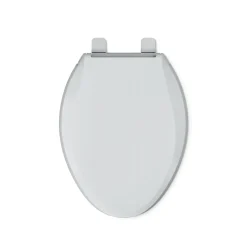 ReadyLatch® Quiet-Close™ elongated toilet seat^Kohler