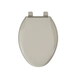 ReadyLatch® Quiet-Close™ elongated toilet seat^Kohler
