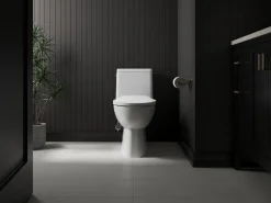 ReadyLatch® Quiet-Close™ elongated toilet seat^Kohler Discount