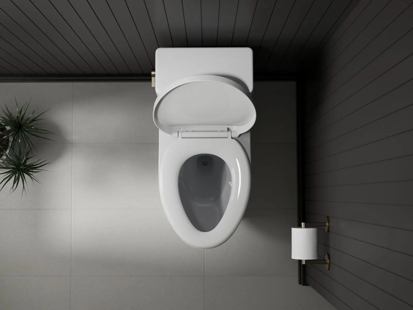 ReadyLatch® Quiet-Close™ elongated toilet seat^Kohler Discount