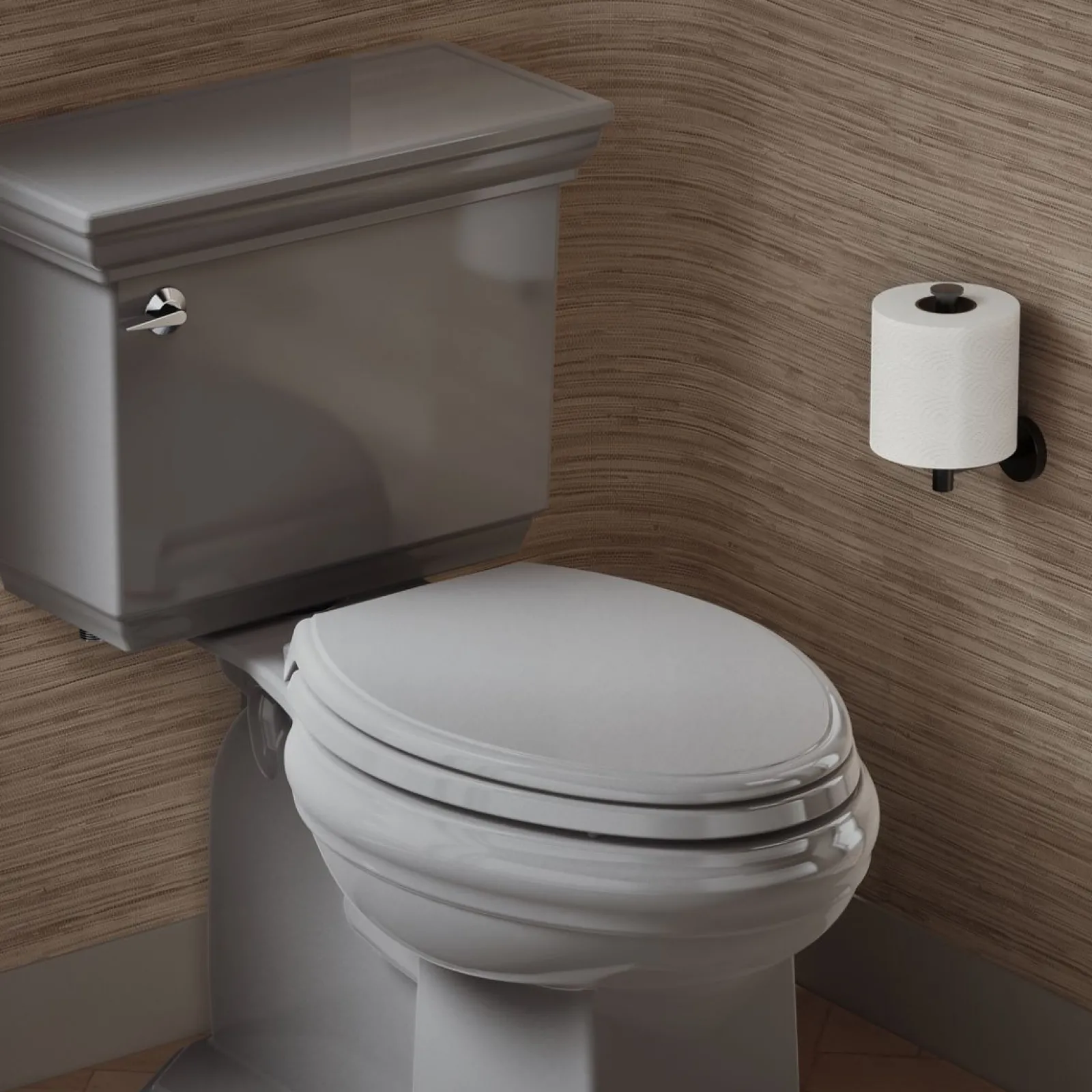 ReadyLatch® Quiet-Close™ elongated toilet seat^Kohler Sale