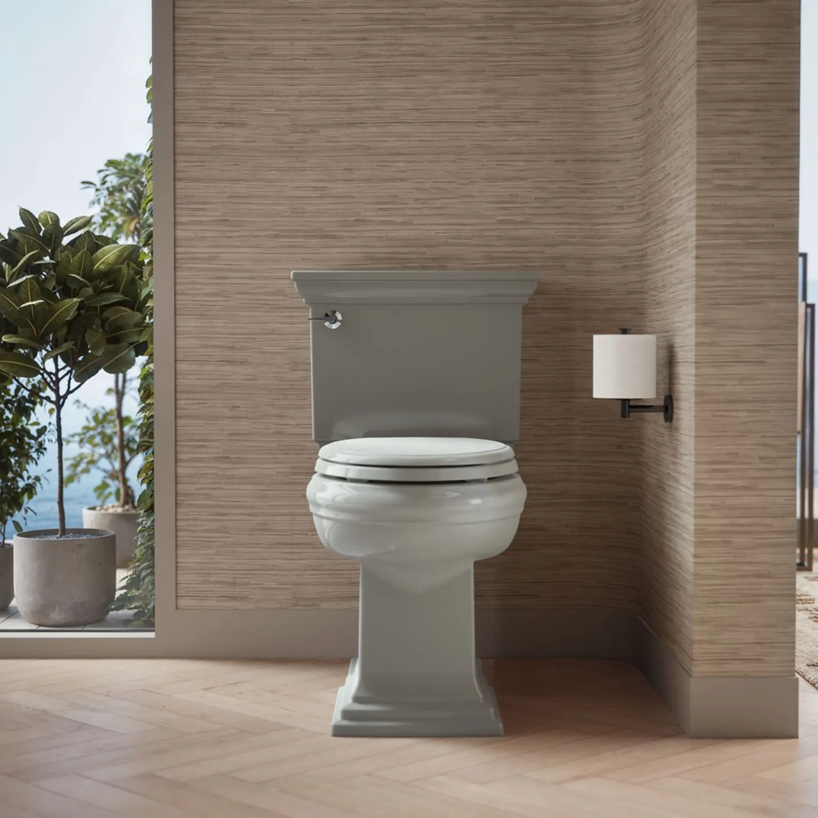 ReadyLatch® Quiet-Close™ elongated toilet seat^Kohler Sale