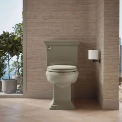 ReadyLatch® Quiet-Close™ elongated toilet seat^Kohler Sale