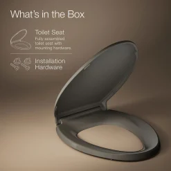 ReadyLatch® Quiet-Close™ elongated toilet seat^Kohler Sale