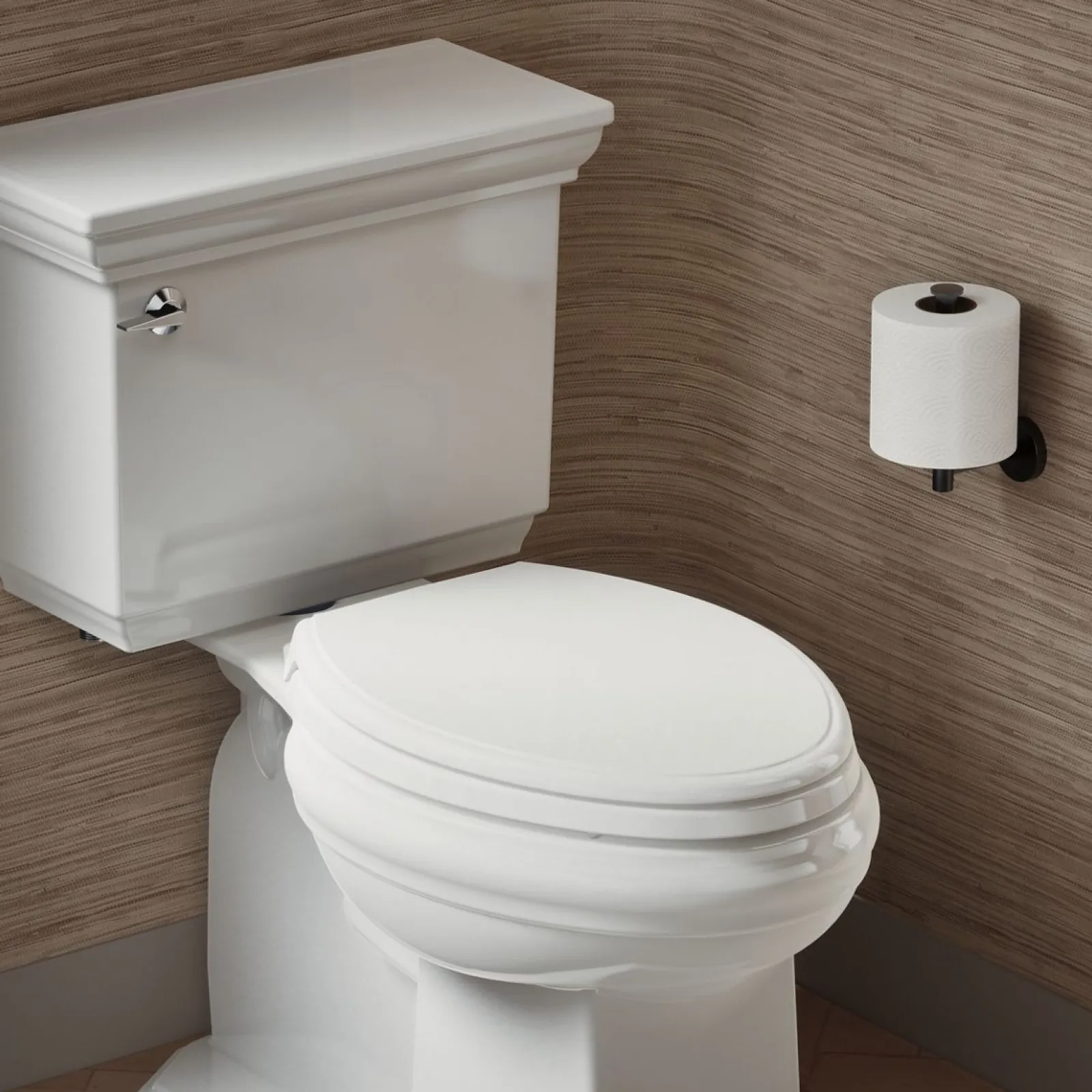 ReadyLatch® Quiet-Close™ elongated toilet seat^Kohler Sale