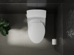 ReadyLatch® Quiet-Close™ elongated toilet seat^Kohler Best