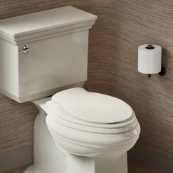 ReadyLatch® Quiet-Close™ elongated toilet seat^Kohler Best