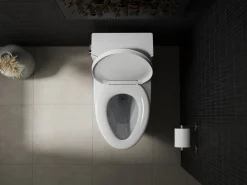 ReadyLatch® Quiet-Close™ elongated toilet seat^Kohler Discount
