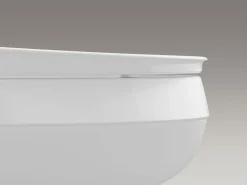 ReadyLatch® Quiet-Close™ elongated toilet seat^Kohler Hot