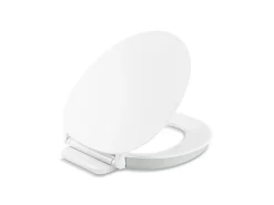 ReadyLatch® Quiet-Close™ round-front toilet seat^Kohler Best