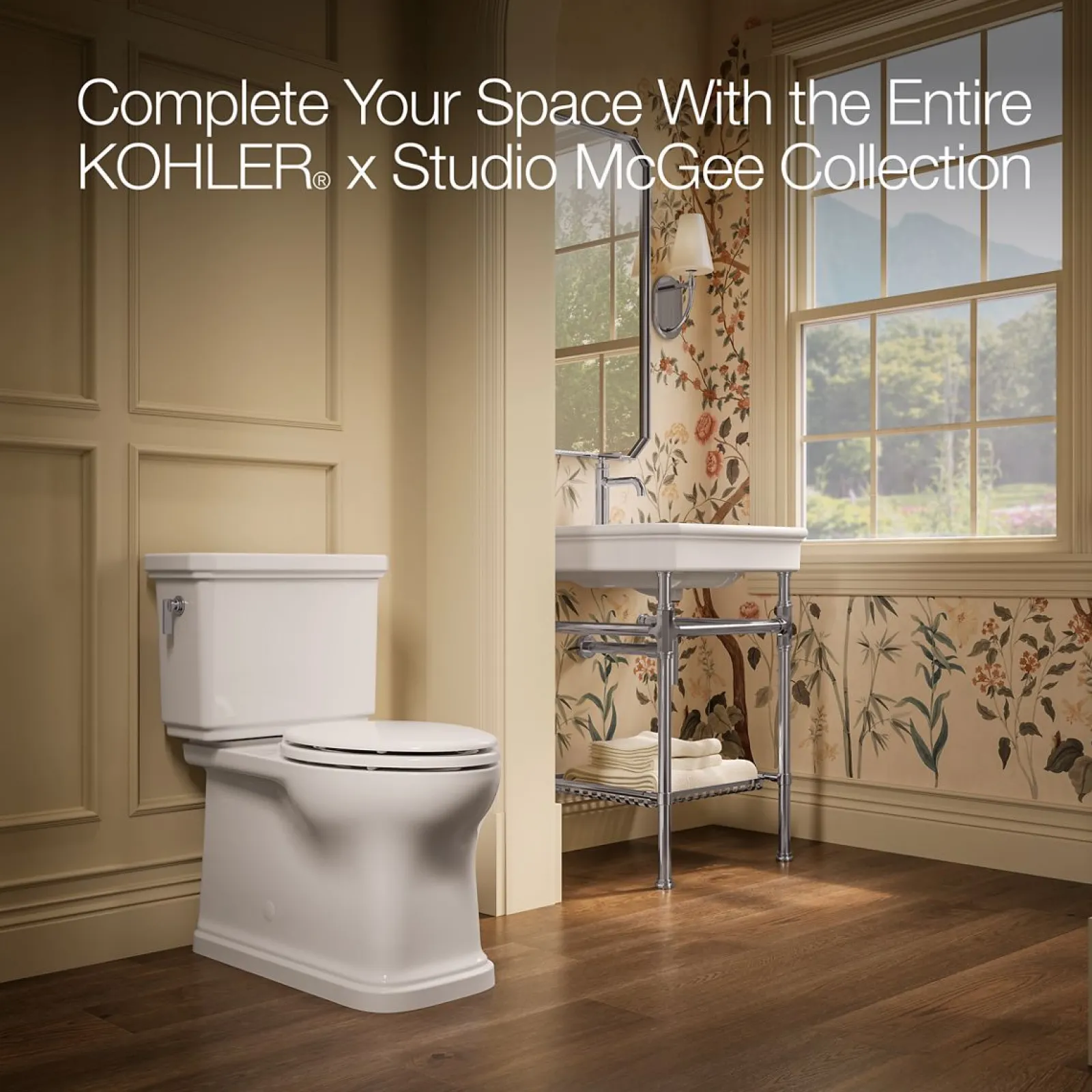 24" rectangular console table bathroom sink^Kohler Best