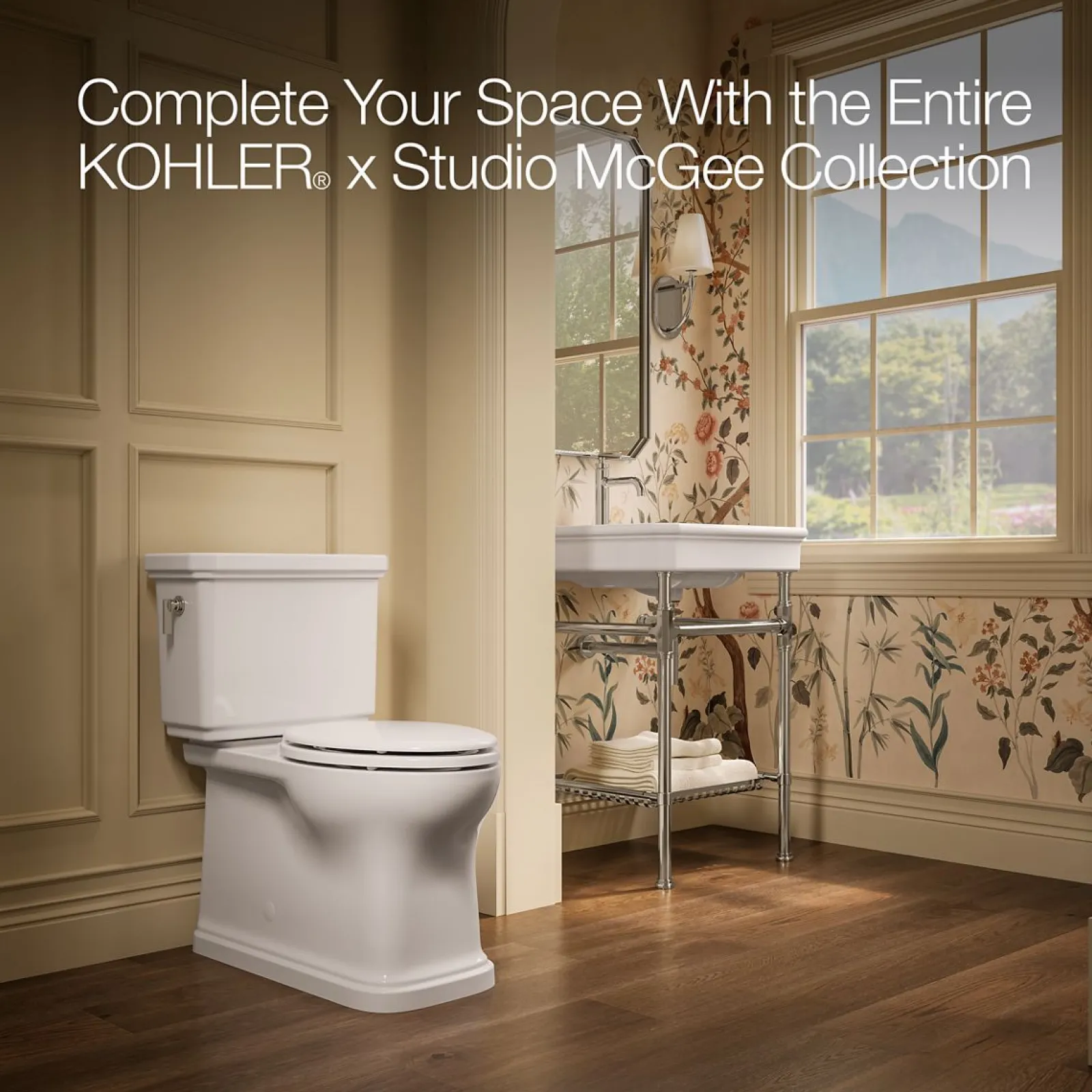 24" rectangular console table bathroom sink^Kohler Best