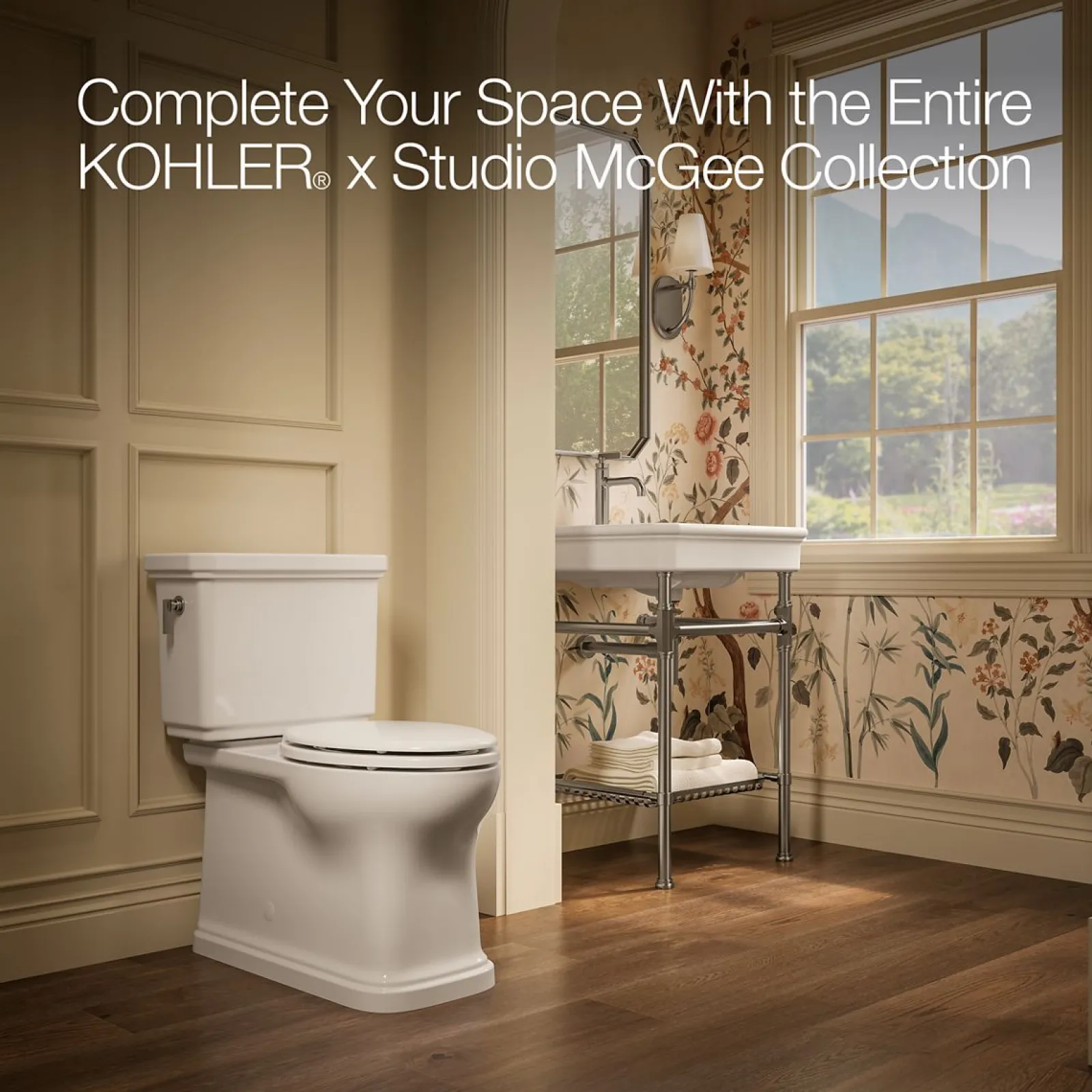 24" rectangular console table bathroom sink^Kohler Best