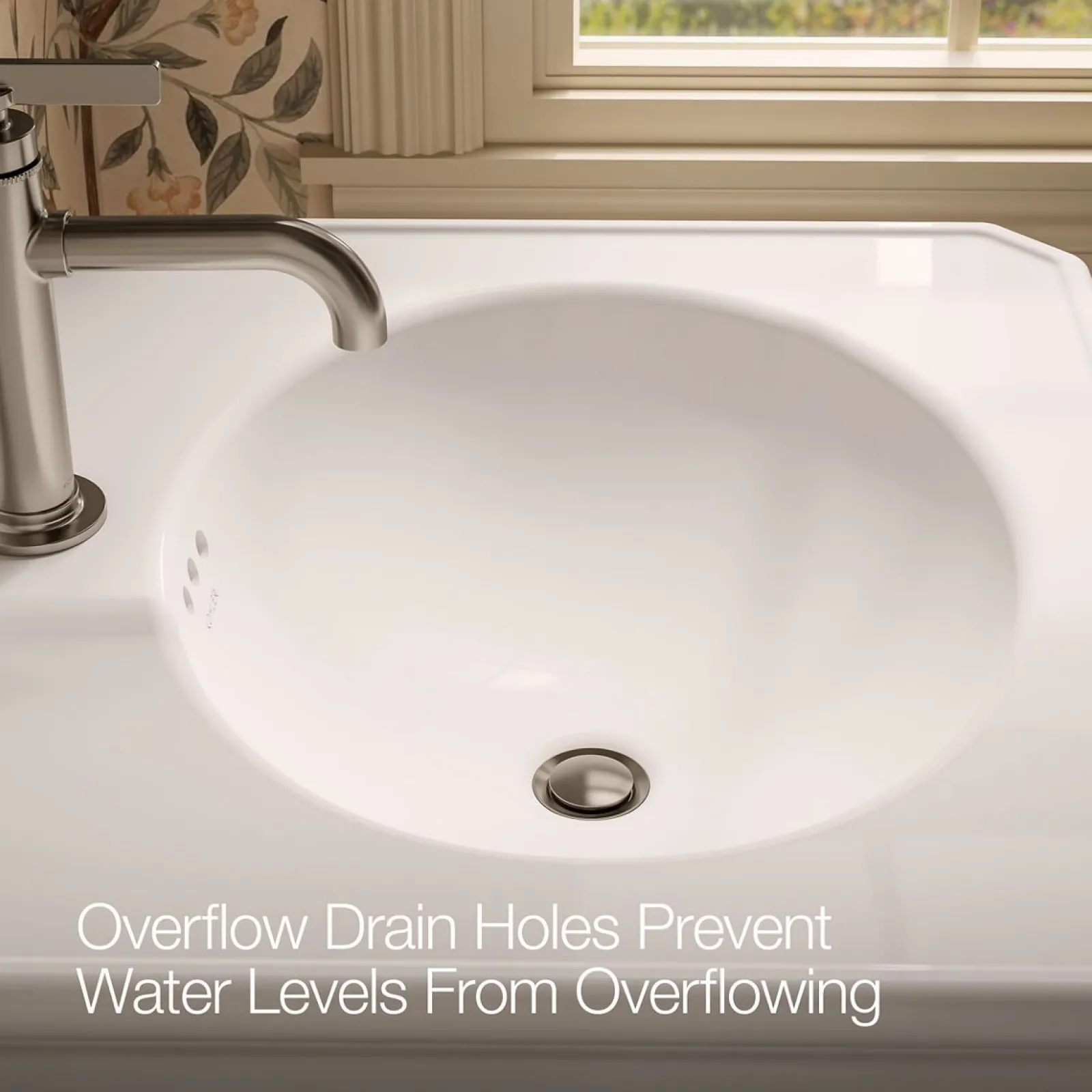 24" rectangular console table bathroom sink^Kohler Best