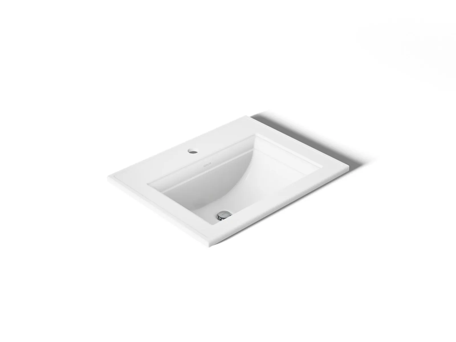 22-3/4" rectangular drop-in bathroom sink^Kohler Online
