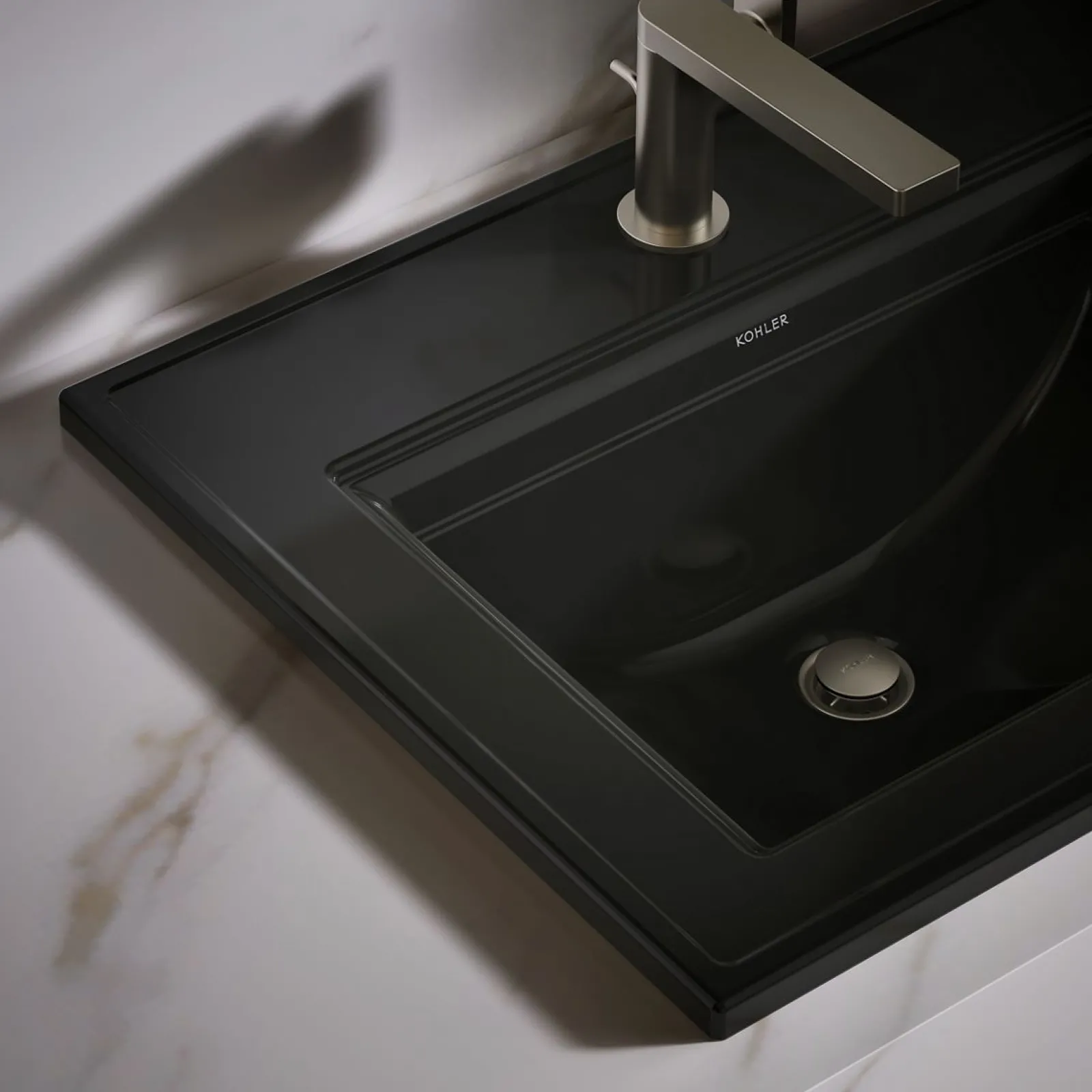 22-3/4" rectangular drop-in bathroom sink^Kohler Online