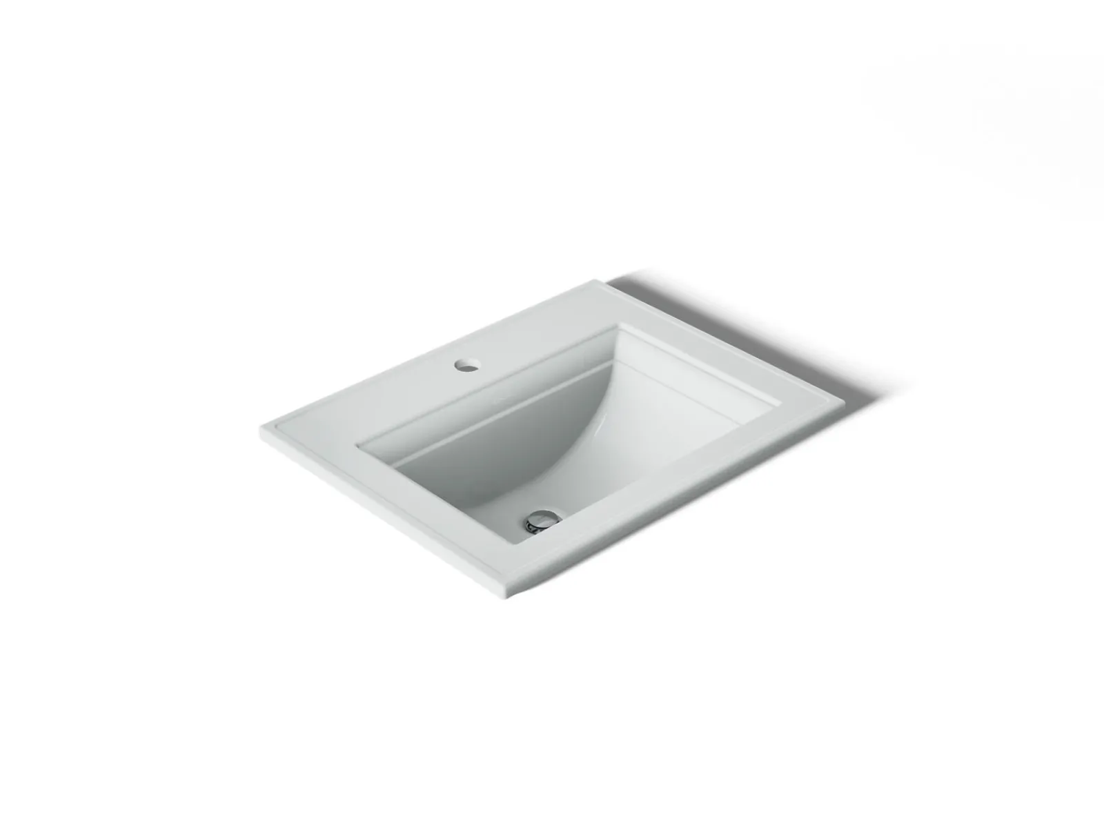 22-3/4" rectangular drop-in bathroom sink^Kohler Online