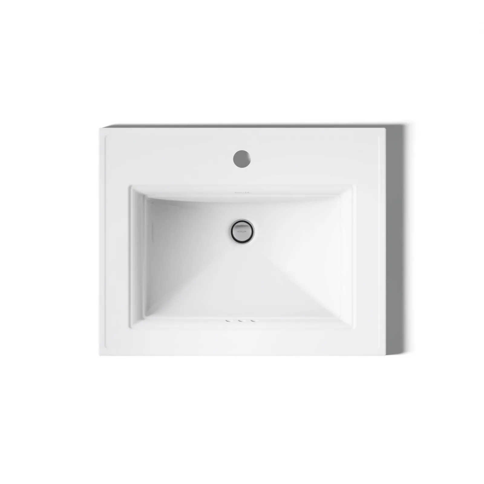 22-3/4" rectangular drop-in bathroom sink^Kohler Online