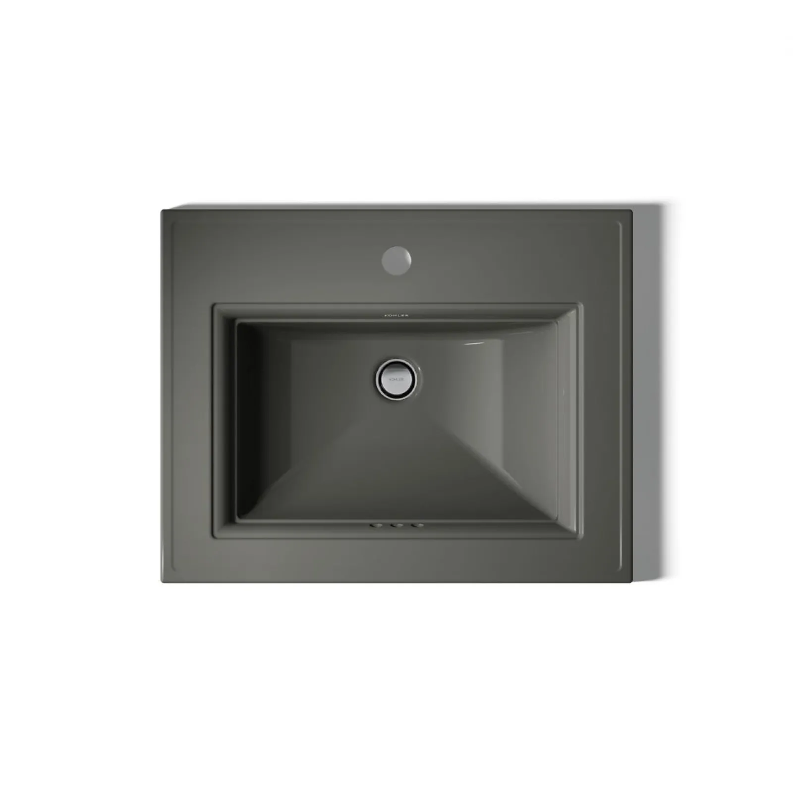 22-3/4" rectangular drop-in bathroom sink^Kohler Online