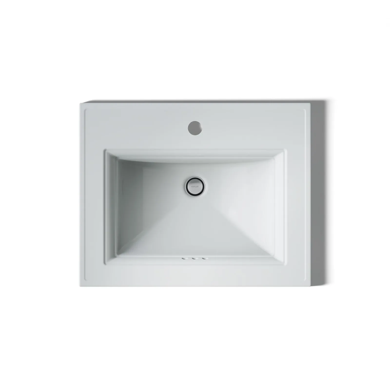 22-3/4" rectangular drop-in bathroom sink^Kohler Online