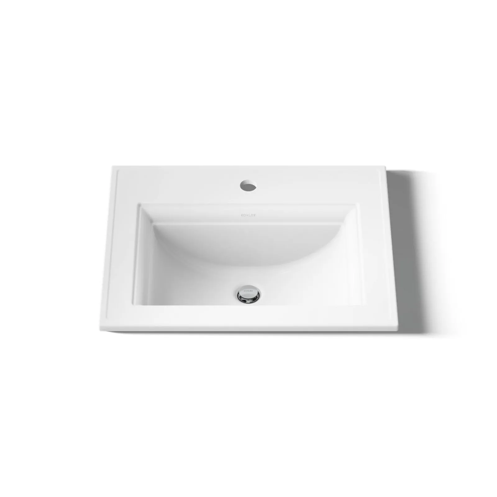 22-3/4" rectangular drop-in bathroom sink^Kohler Online
