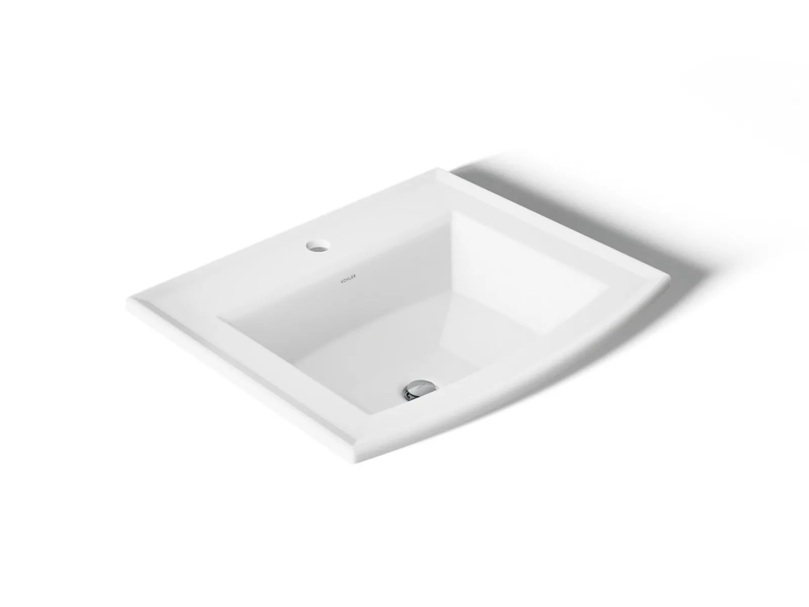 22-3/4" rectangular drop-in bathroom sink^Kohler Clearance