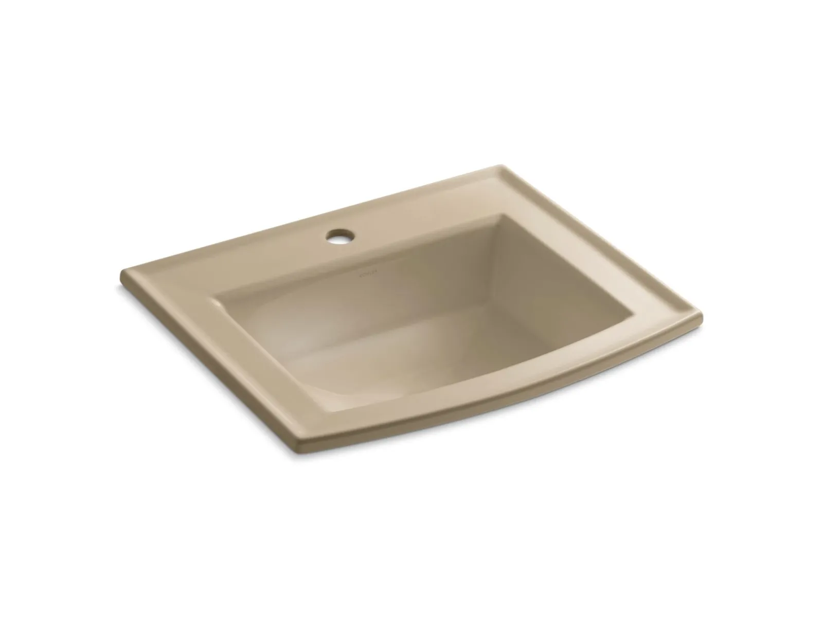 22-3/4" rectangular drop-in bathroom sink^Kohler Clearance
