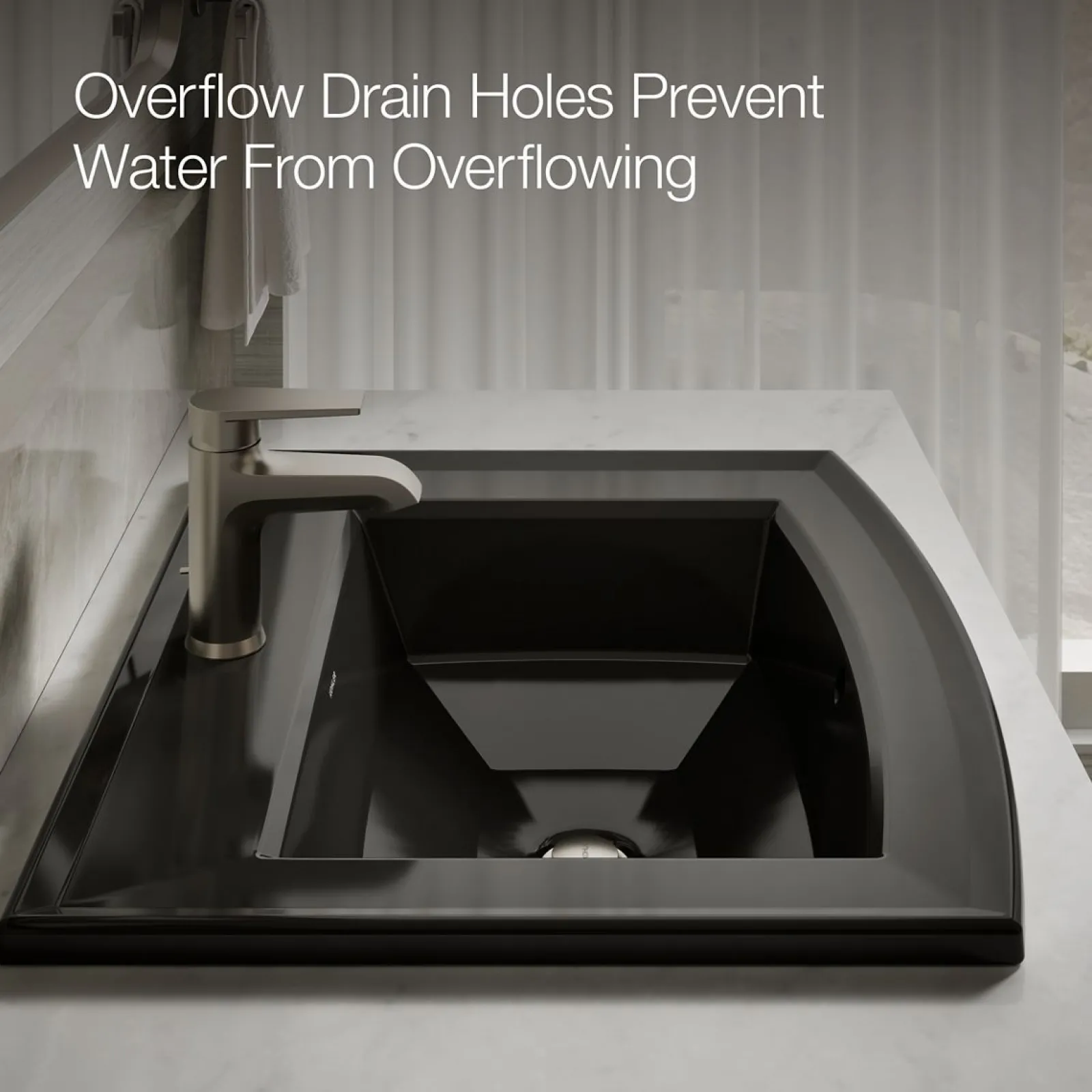 22-3/4" rectangular drop-in bathroom sink^Kohler Clearance