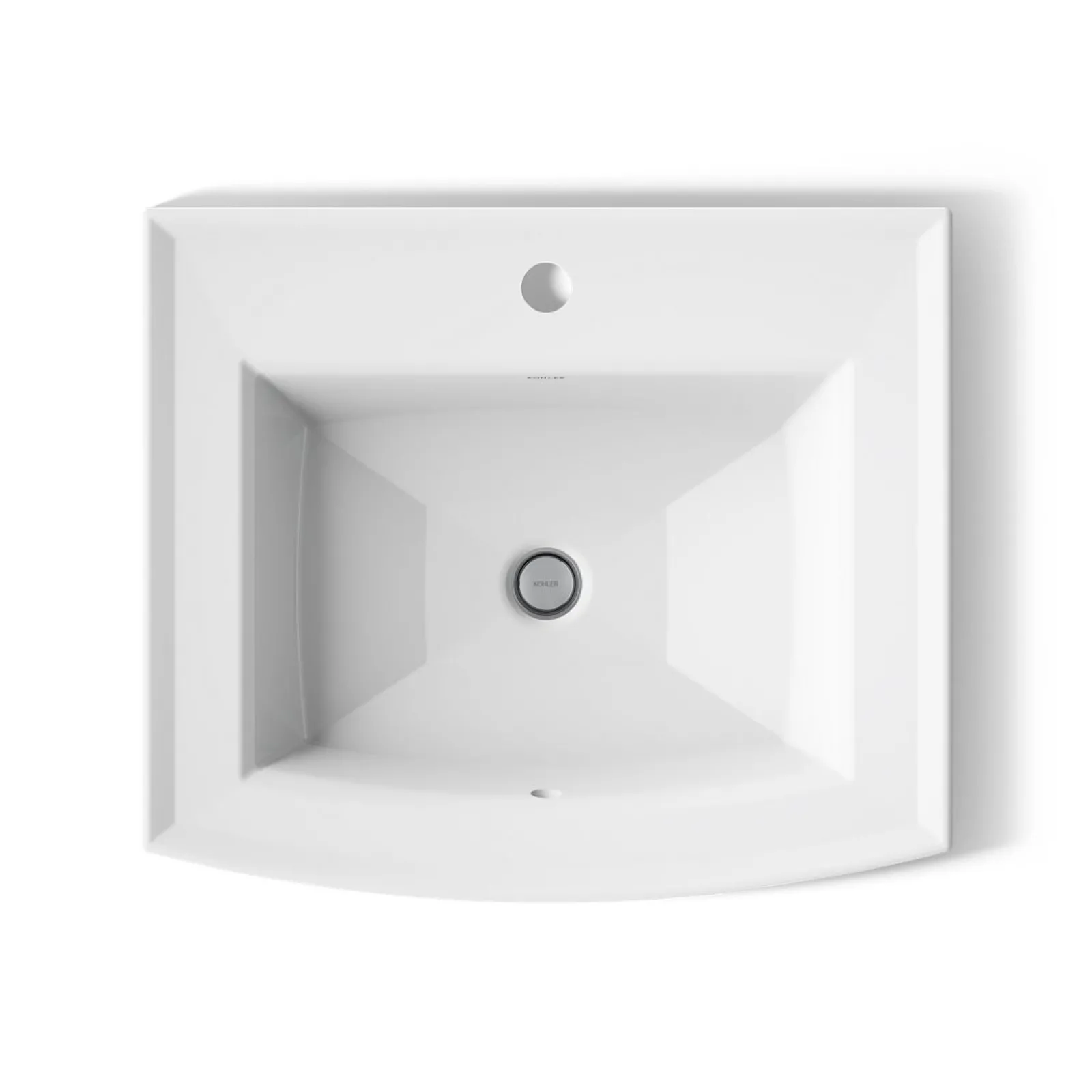 22-3/4" rectangular drop-in bathroom sink^Kohler Clearance