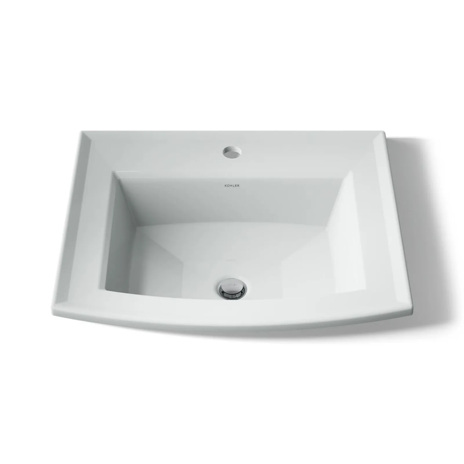 22-3/4" rectangular drop-in bathroom sink^Kohler Clearance