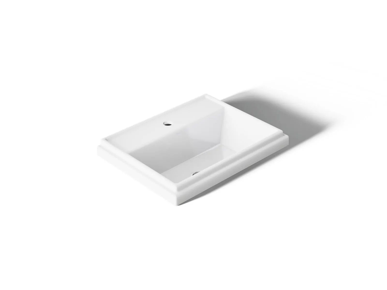 21-3/4" rectangular drop-in bathroom sink^Kohler Best