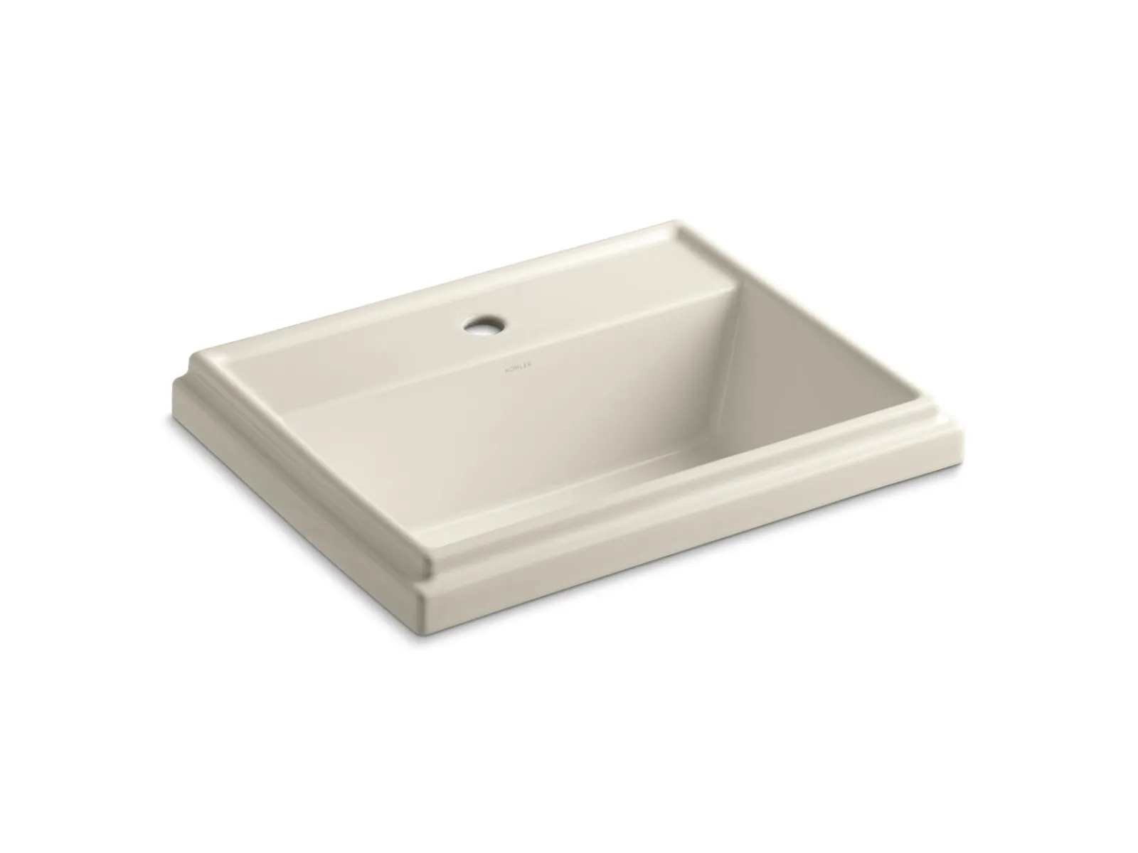 21-3/4" rectangular drop-in bathroom sink^Kohler Best