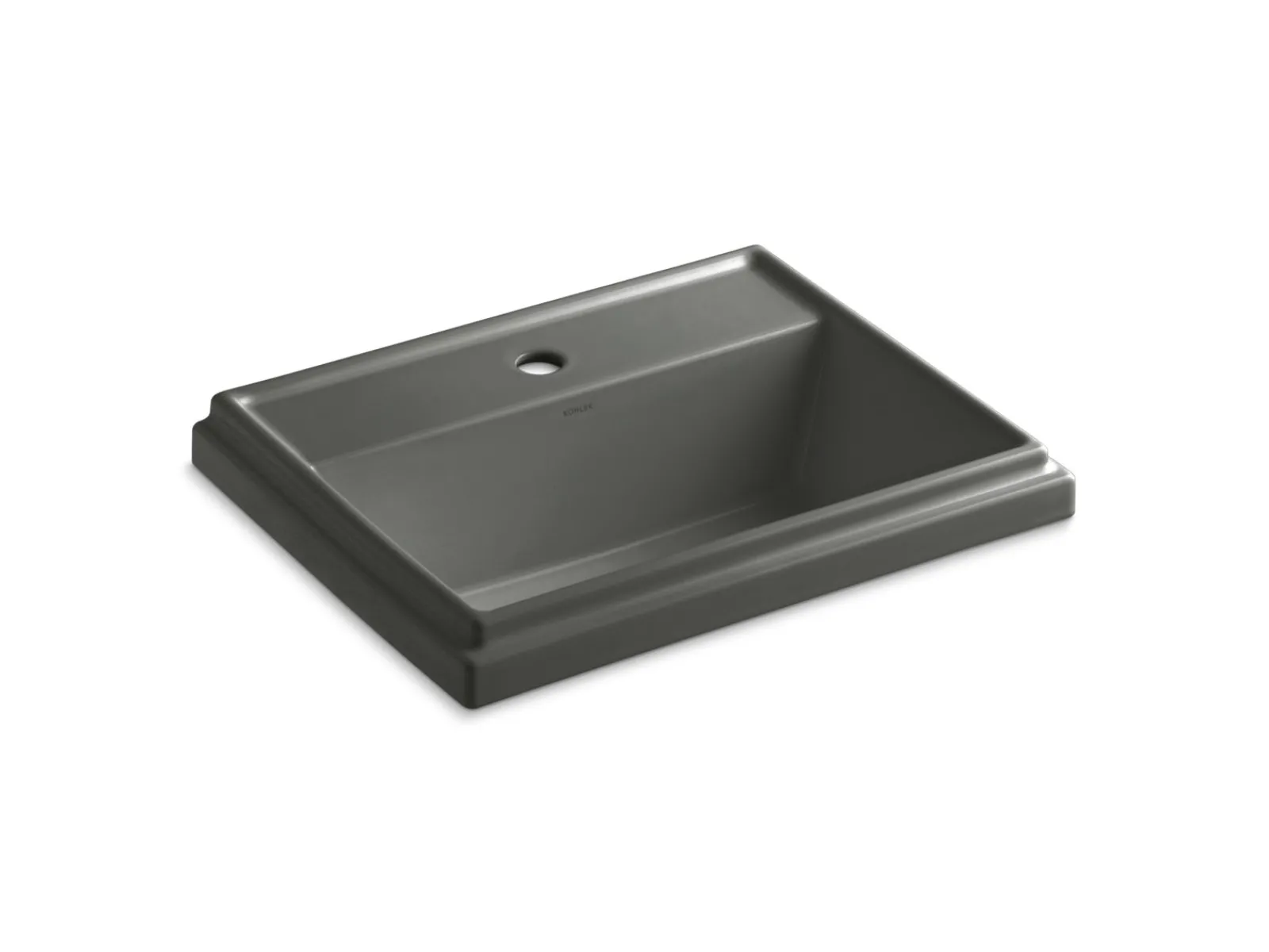 21-3/4" rectangular drop-in bathroom sink^Kohler Best