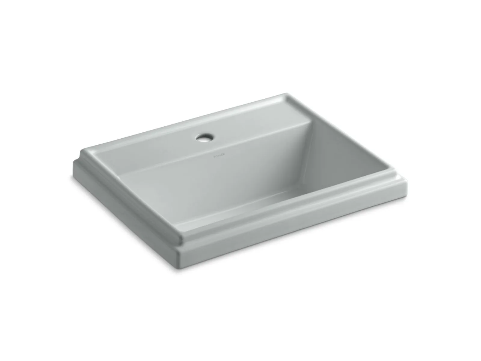21-3/4" rectangular drop-in bathroom sink^Kohler Best