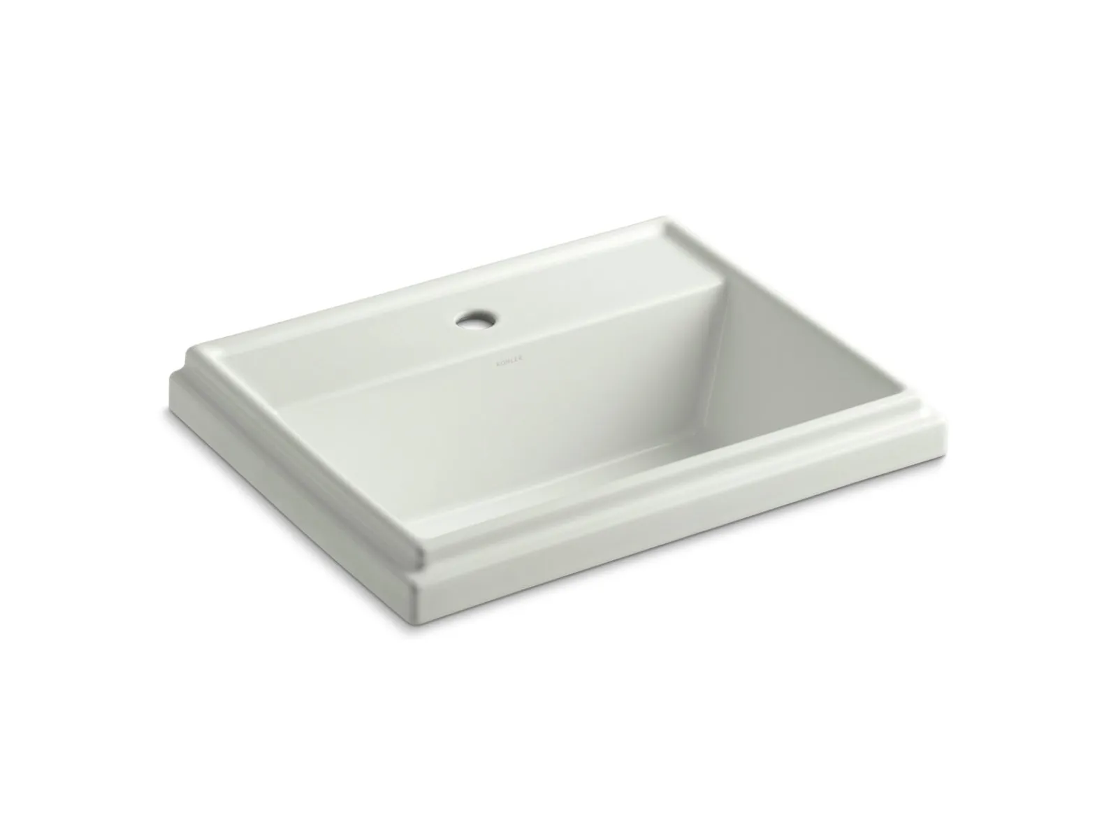 21-3/4" rectangular drop-in bathroom sink^Kohler Best