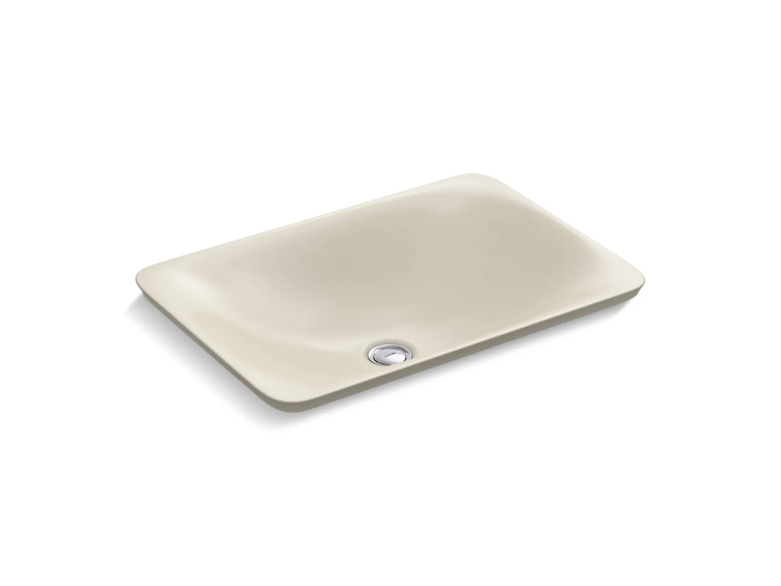 21-1/4" rectangular drop-in bathroom sink, no overflow^Kohler