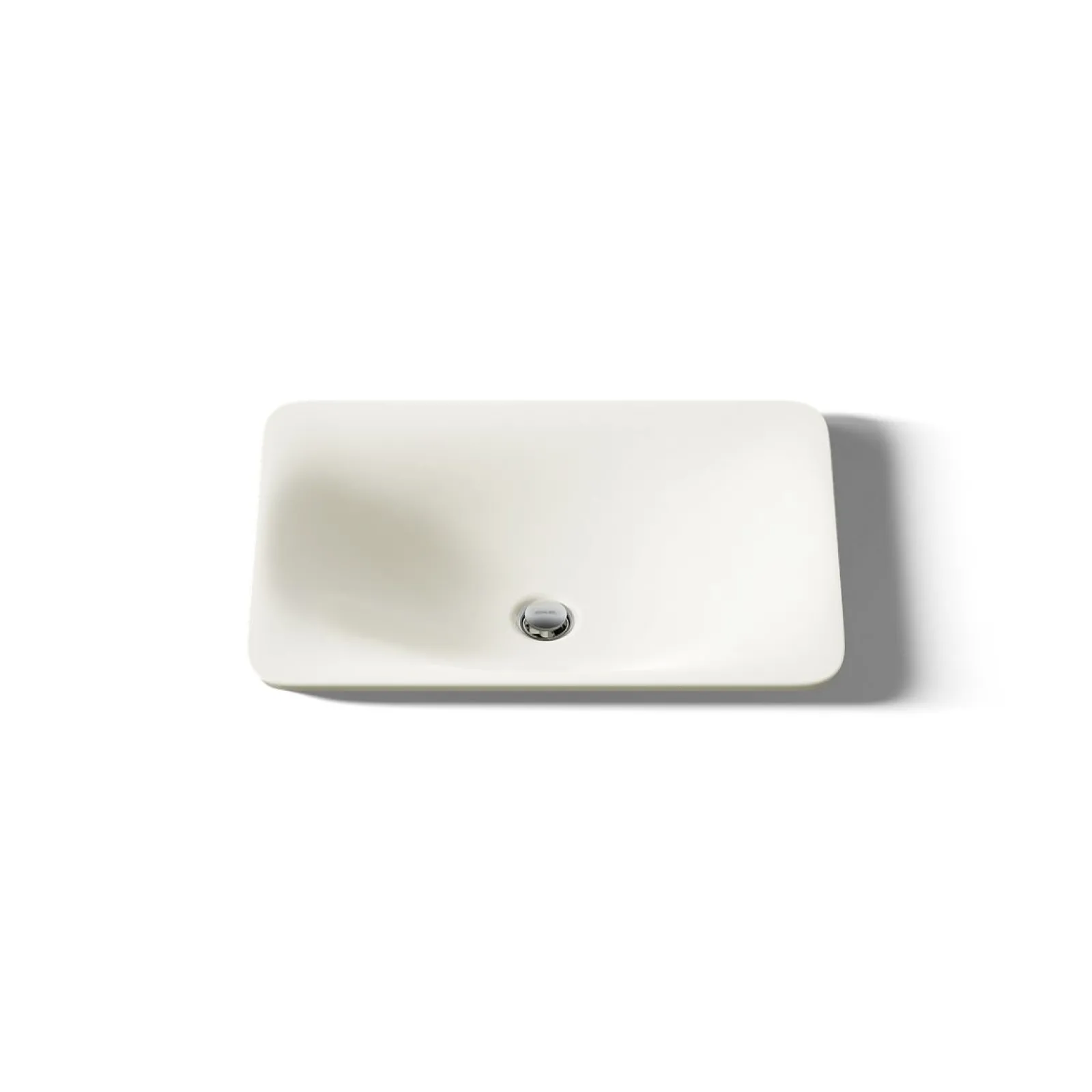 21-1/4" rectangular drop-in bathroom sink, no overflow^Kohler