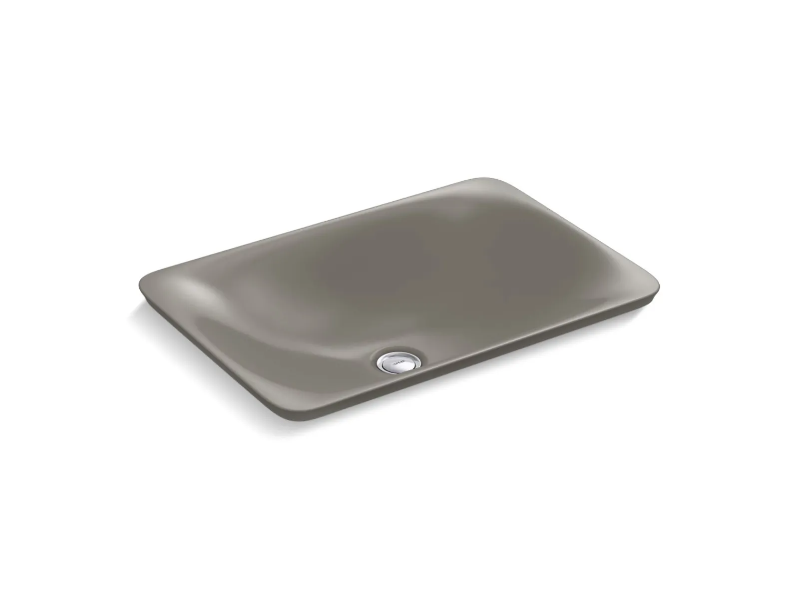 21-1/4" rectangular drop-in bathroom sink, no overflow^Kohler