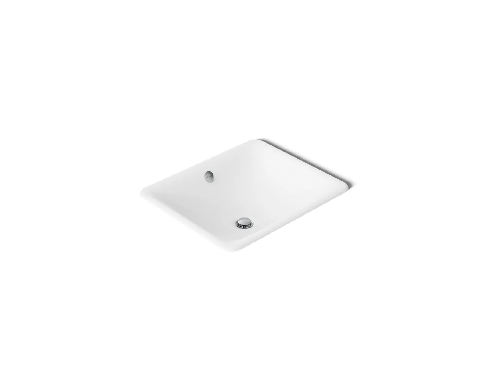 18-1/2" rectangular drop-in/undermount bathroom sink^Kohler Discount