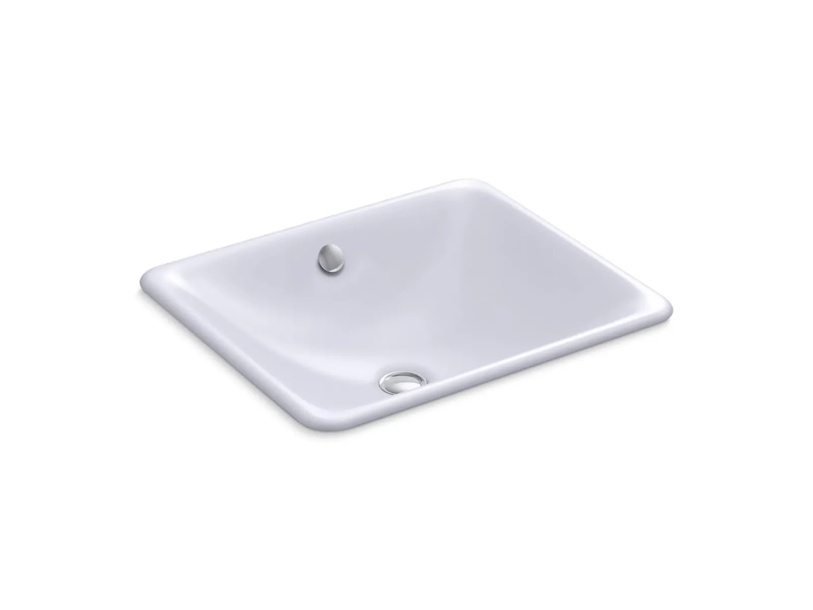 18-1/2" rectangular drop-in/undermount bathroom sink^Kohler Discount