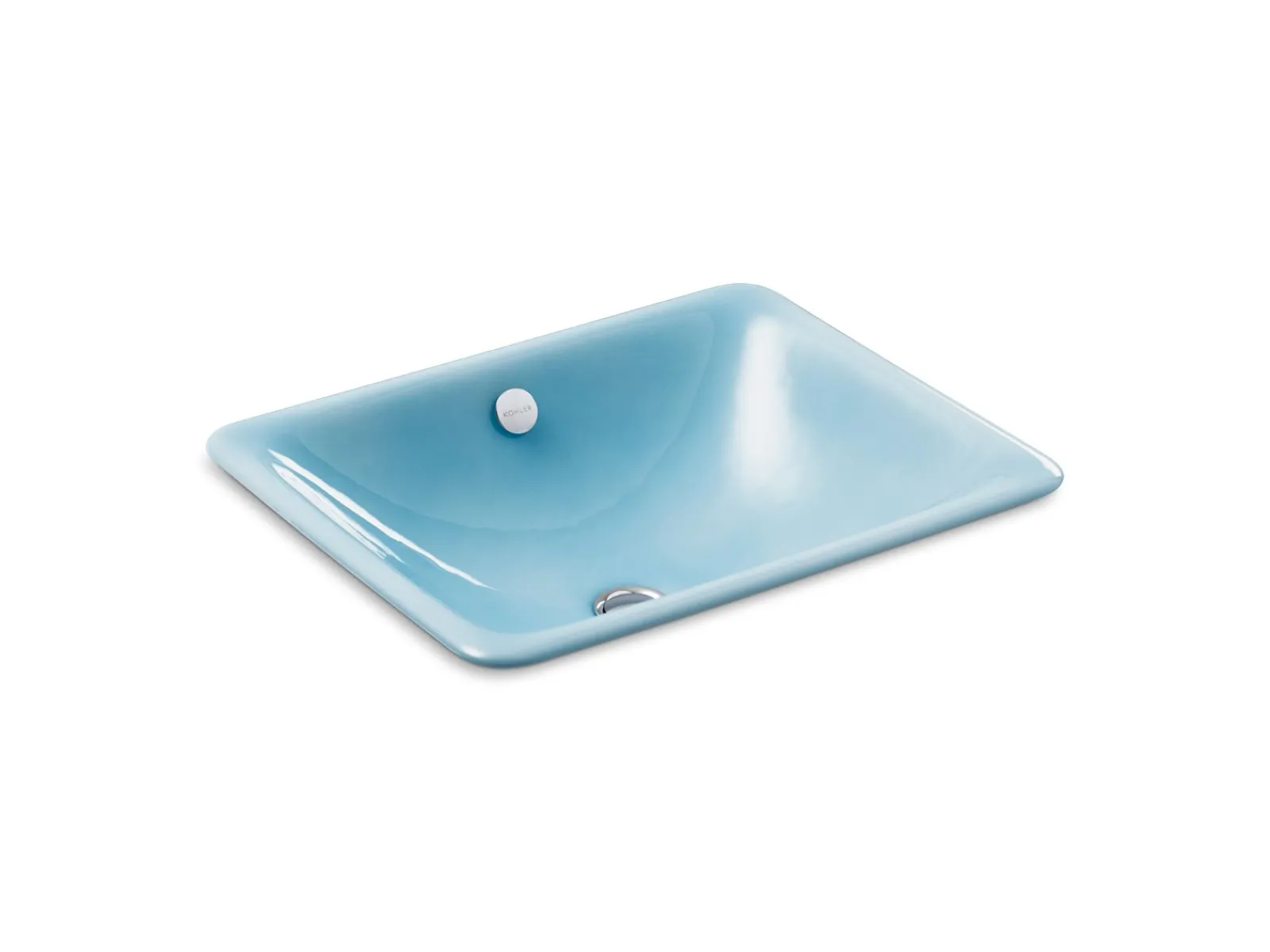 18-1/2" rectangular drop-in/undermount bathroom sink^Kohler Discount