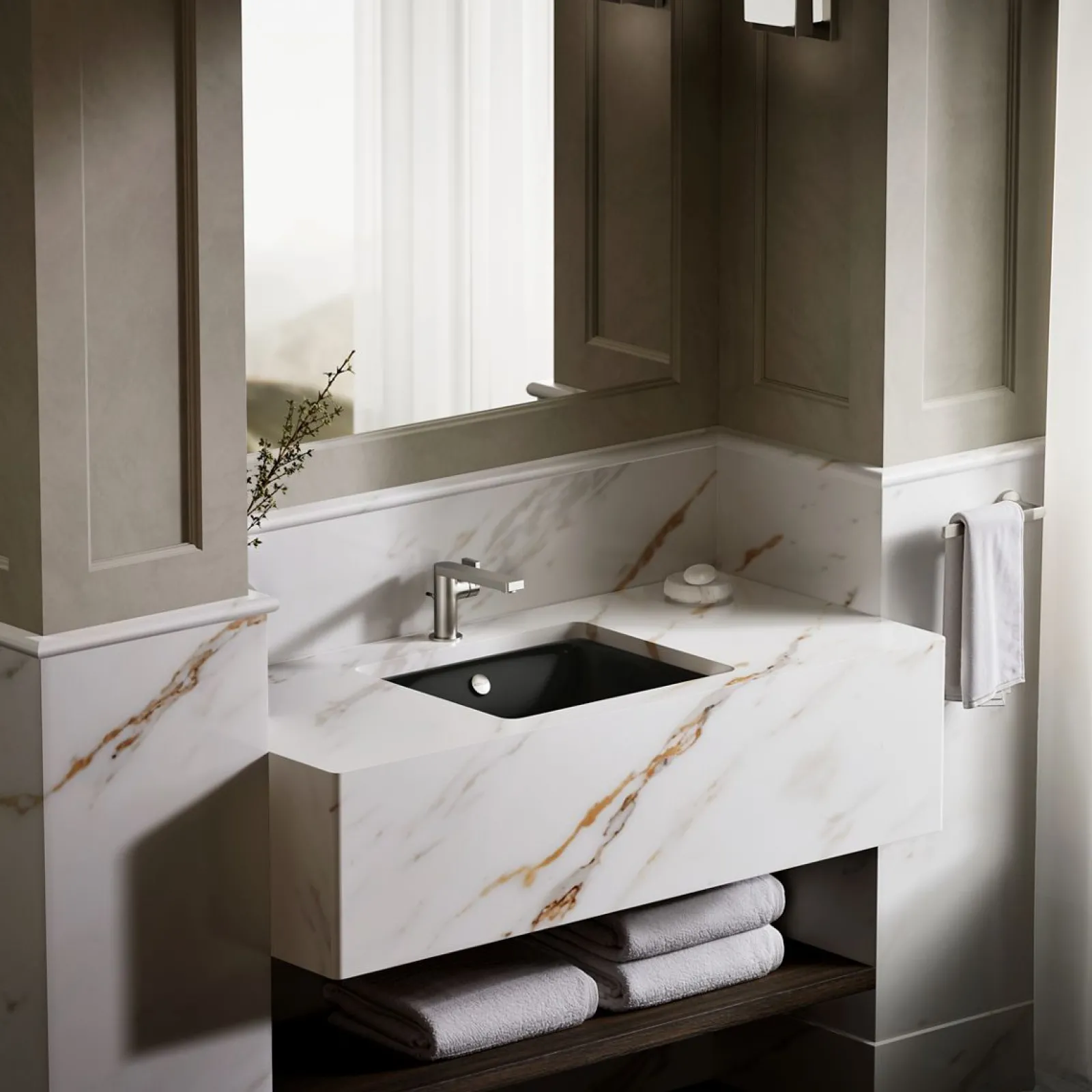 18-1/2" rectangular drop-in/undermount bathroom sink^Kohler Discount