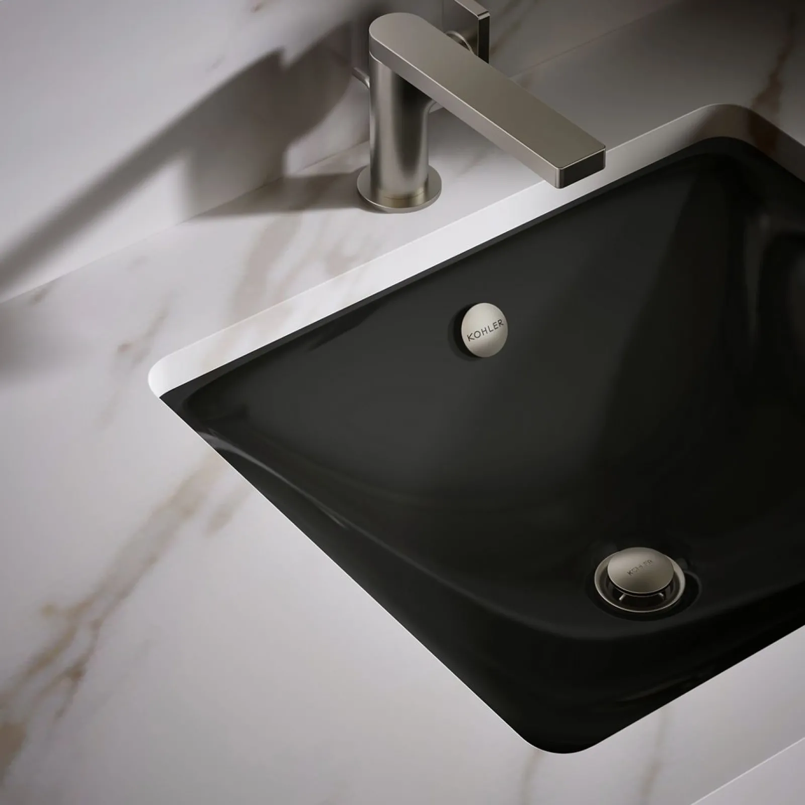18-1/2" rectangular drop-in/undermount bathroom sink^Kohler Discount