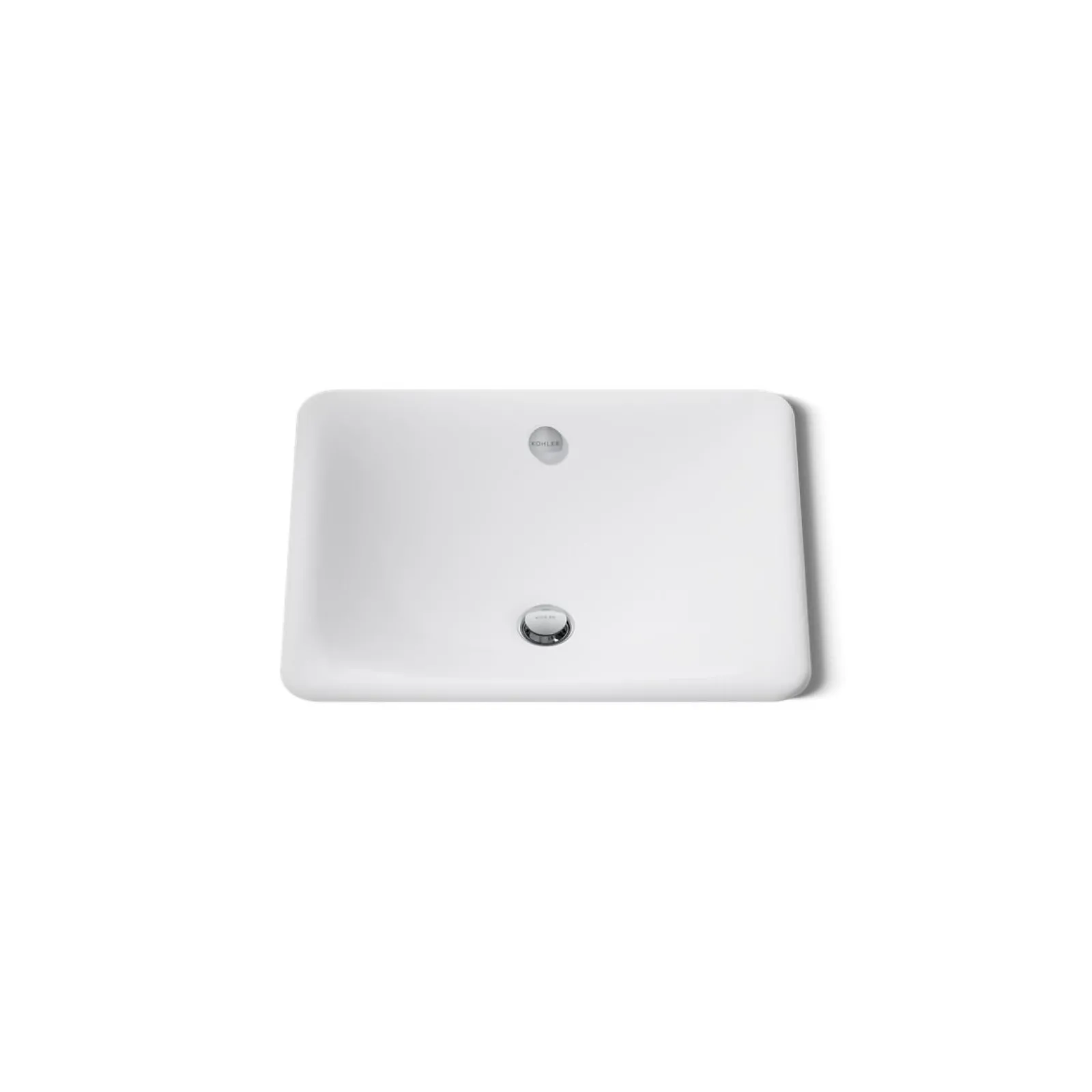 18-1/2" rectangular drop-in/undermount bathroom sink^Kohler Discount