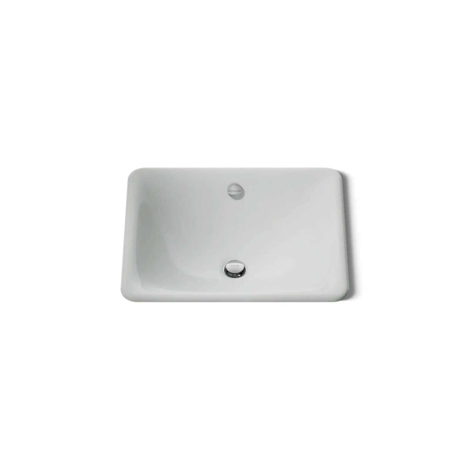 18-1/2" rectangular drop-in/undermount bathroom sink^Kohler Discount