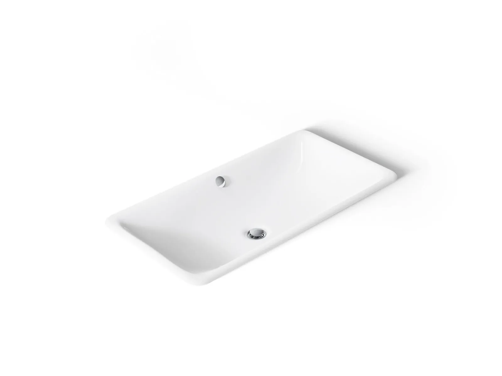 30" rectangular drop-in/undermount bathroom sink^Kohler
